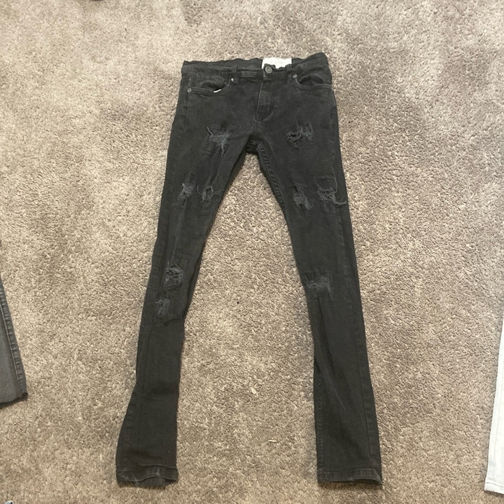 Zara Black Denim Jeans